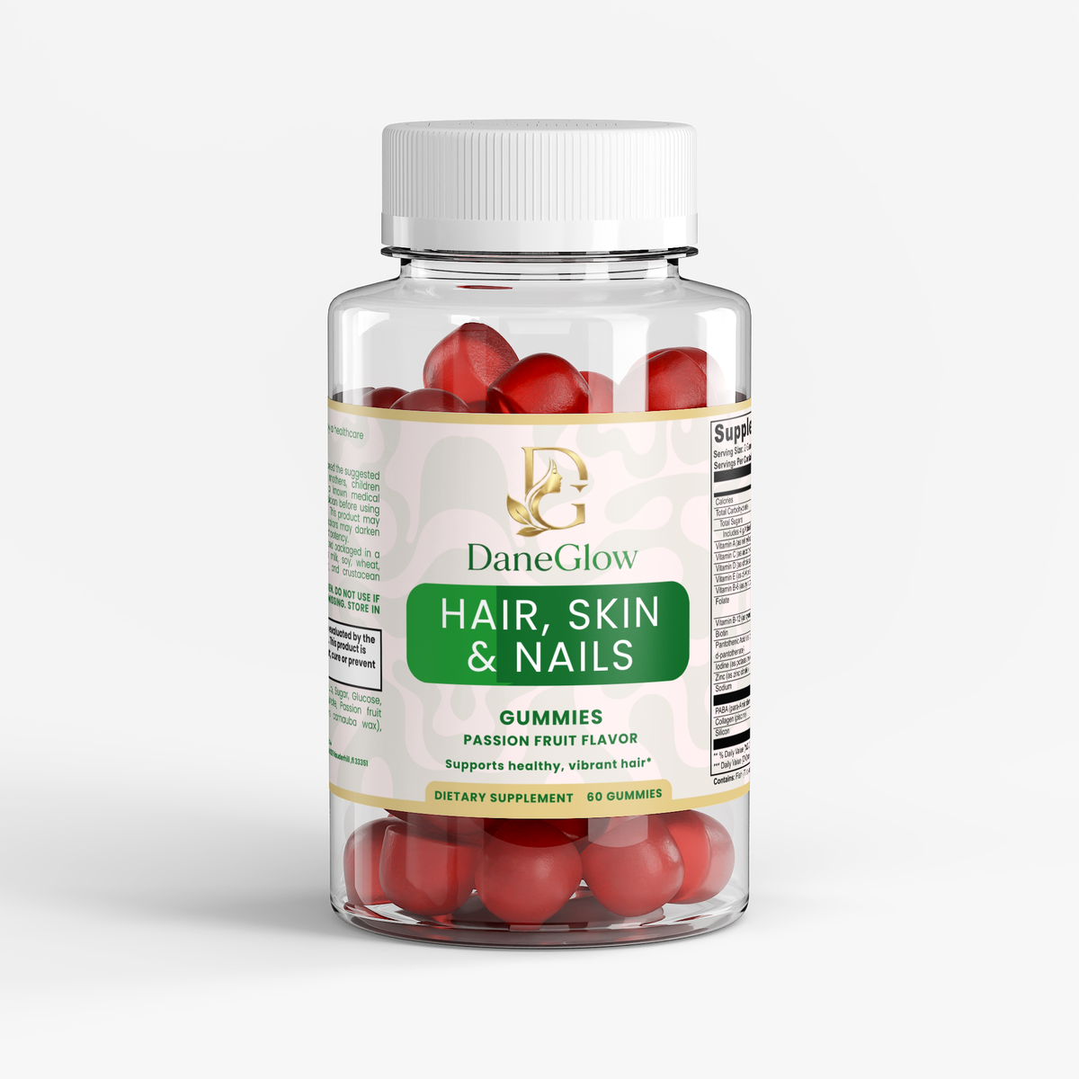 DaneGlow Hair, Skin & Nails Gummies